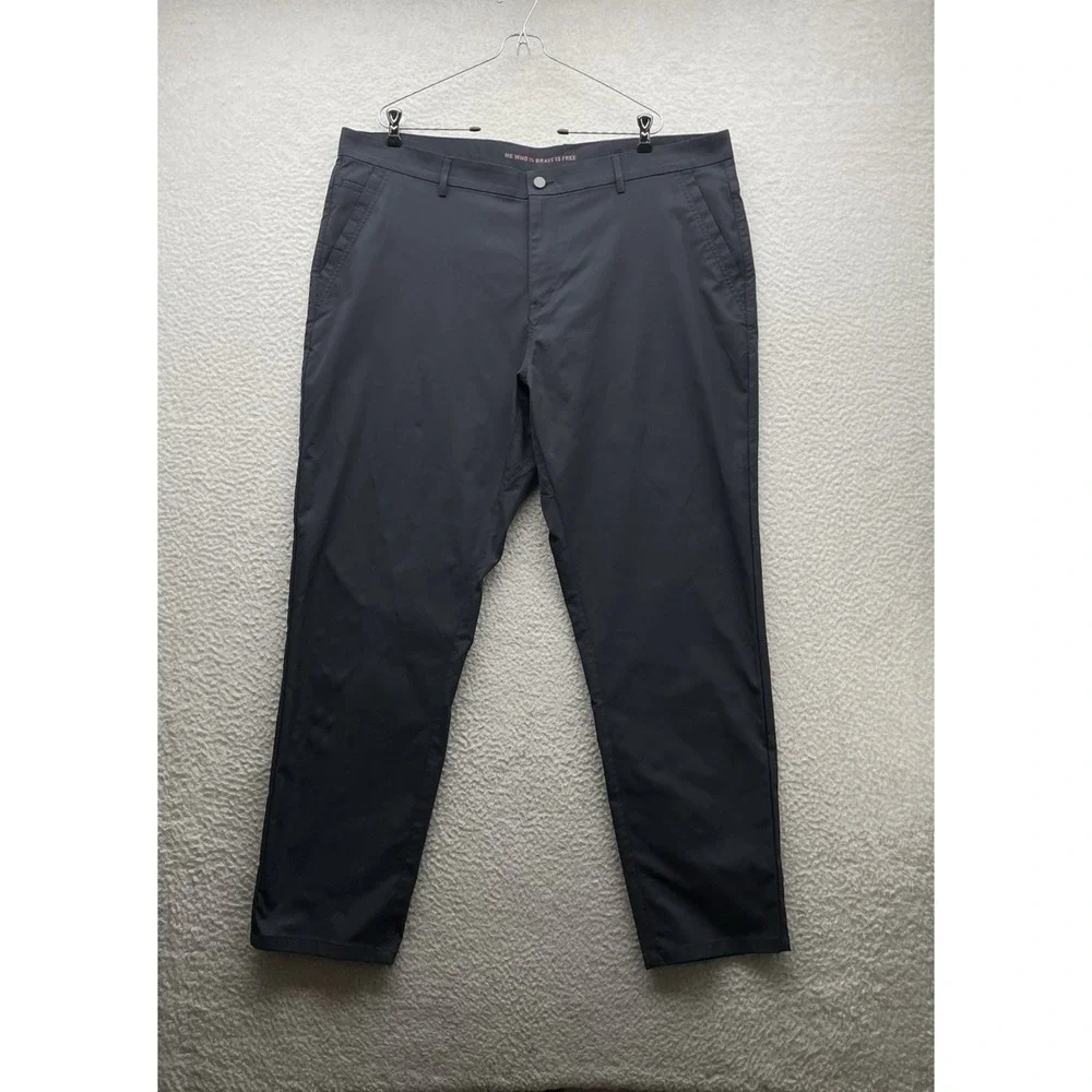 Marcus Pierce Renegade Pants‎ Mens 43x31 (Tag 41x32) Navy Blue Performance Golf